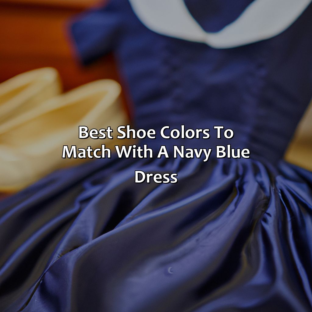 Best Shoe Colors To Match With A Navy Blue Dress  - What Color Shoe With Navy Blue Dress, 