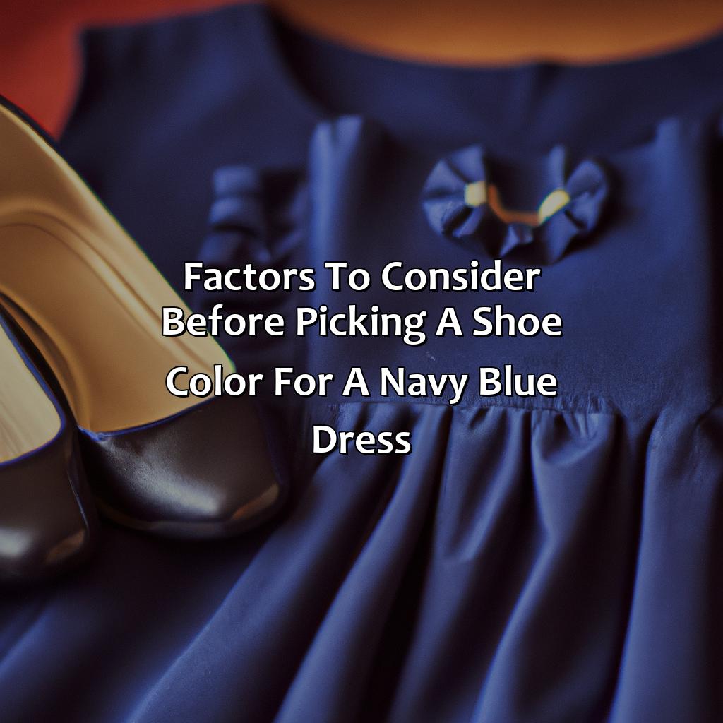 Factors To Consider Before Picking A Shoe Color For A Navy Blue Dress  - What Color Shoe With Navy Blue Dress, 