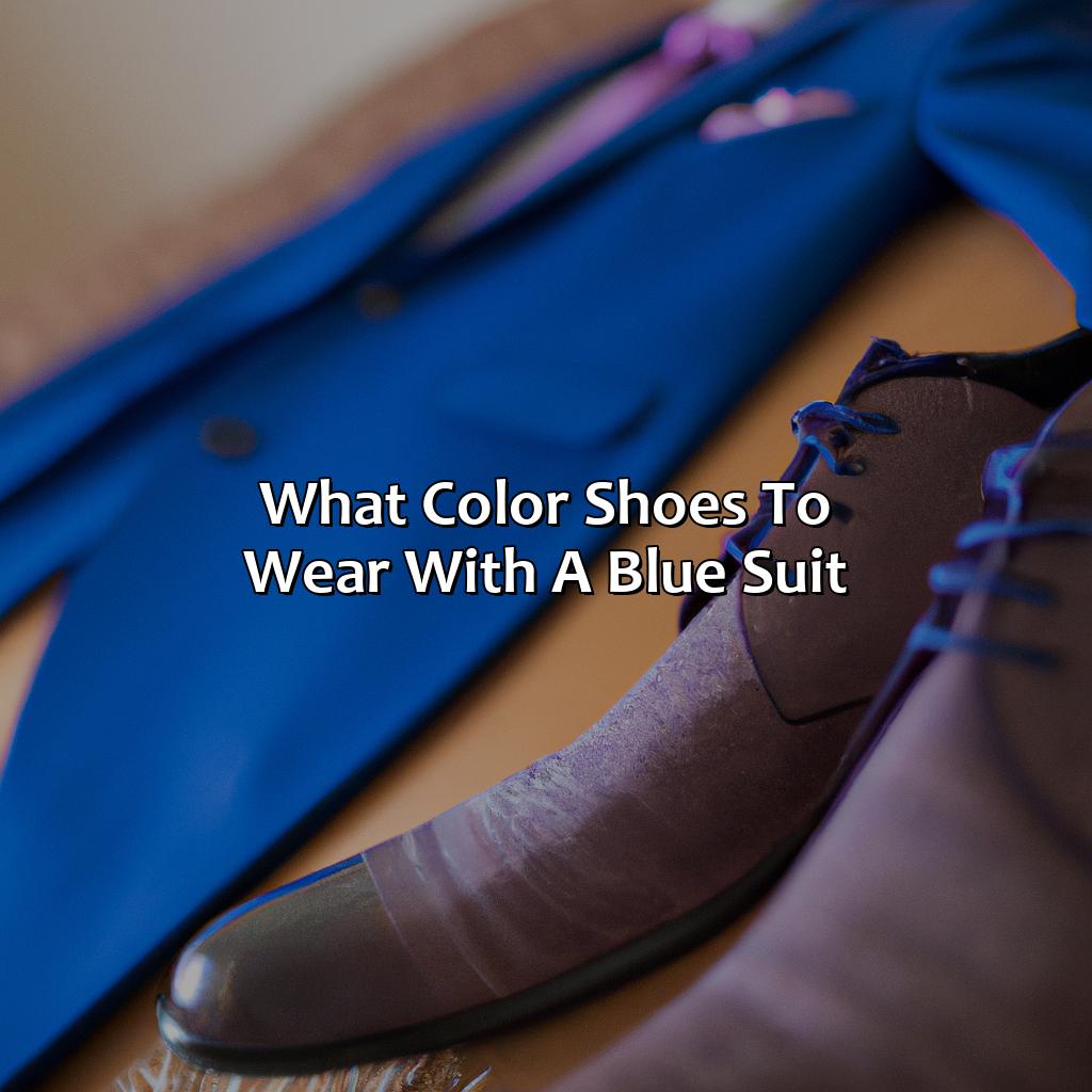 What Color Shoes To Wear With A Blue Suit - colorscombo.com