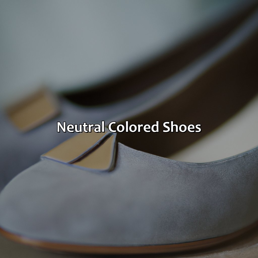 Neutral Colored Shoes  - What Color Shoes To Wear With A Navy Dress, 