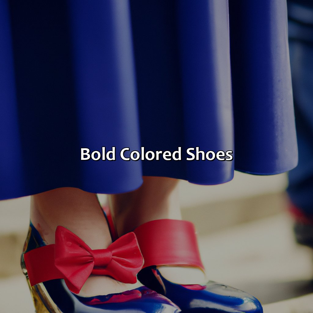 Bold Colored Shoes  - What Color Shoes To Wear With A Navy Dress, 