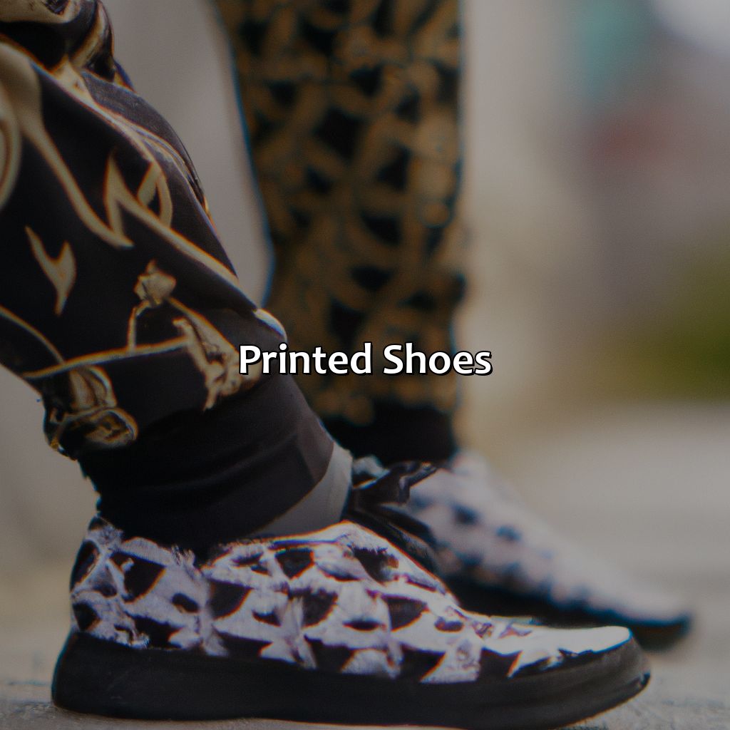 Printed Shoes  - What Color Shoes To Wear With Black Pants, 