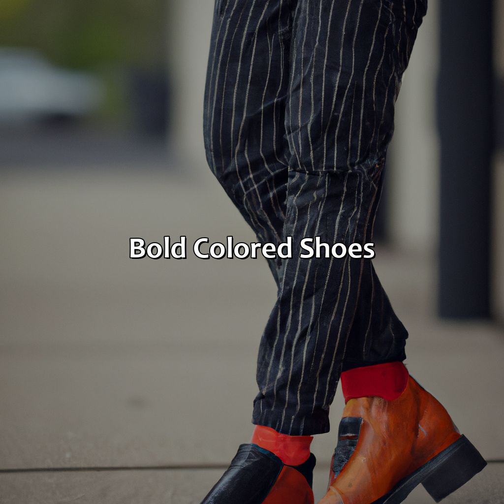 Bold Colored Shoes  - What Color Shoes To Wear With Black Pants, 