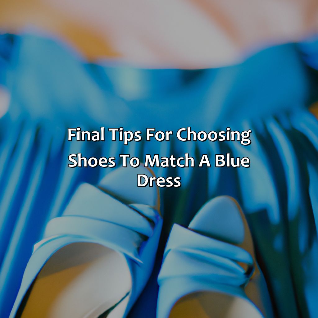 What Color Shoes To Wear With Blue Dress - colorscombo.com