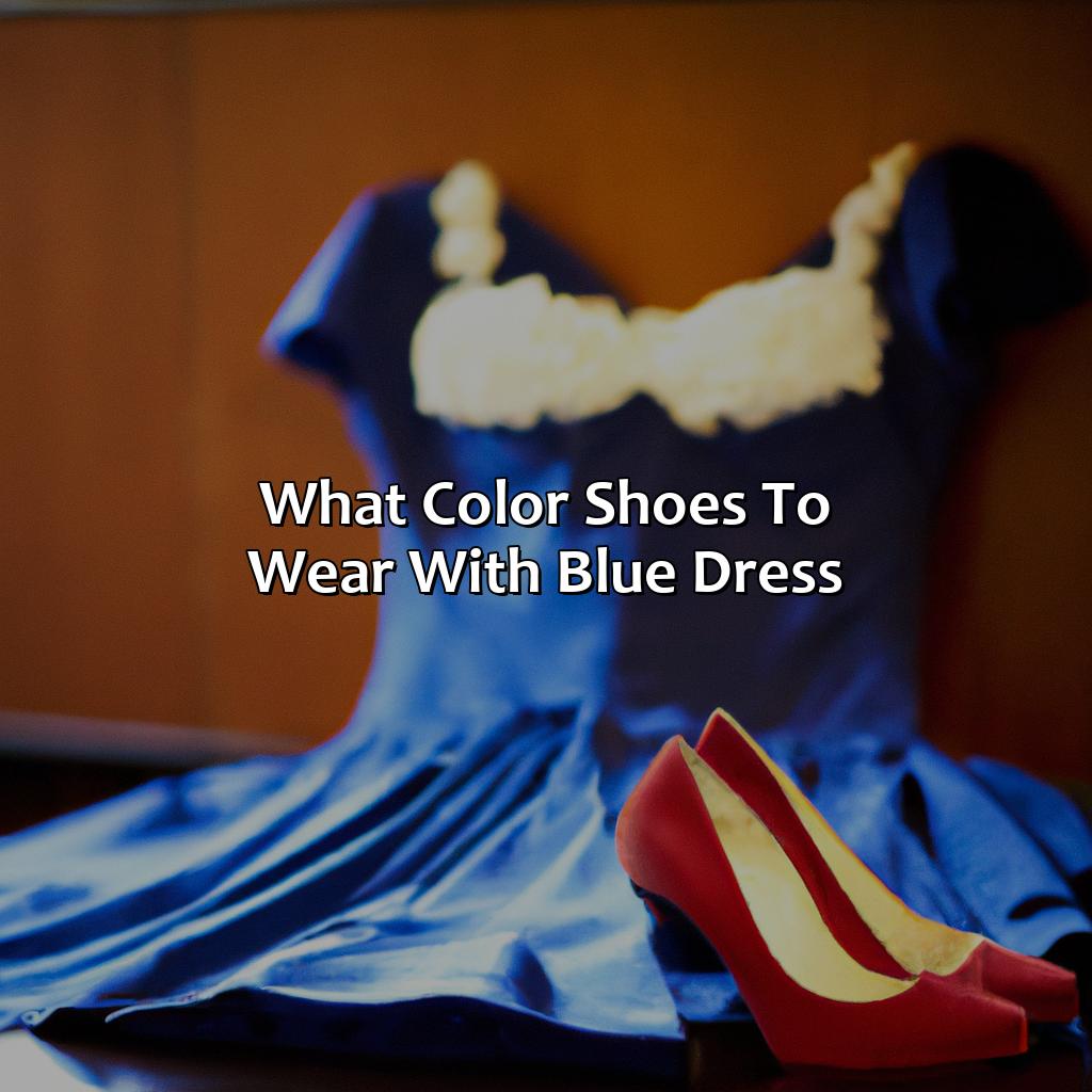 What Color Shoes To Wear With Blue Dress - colorscombo.com