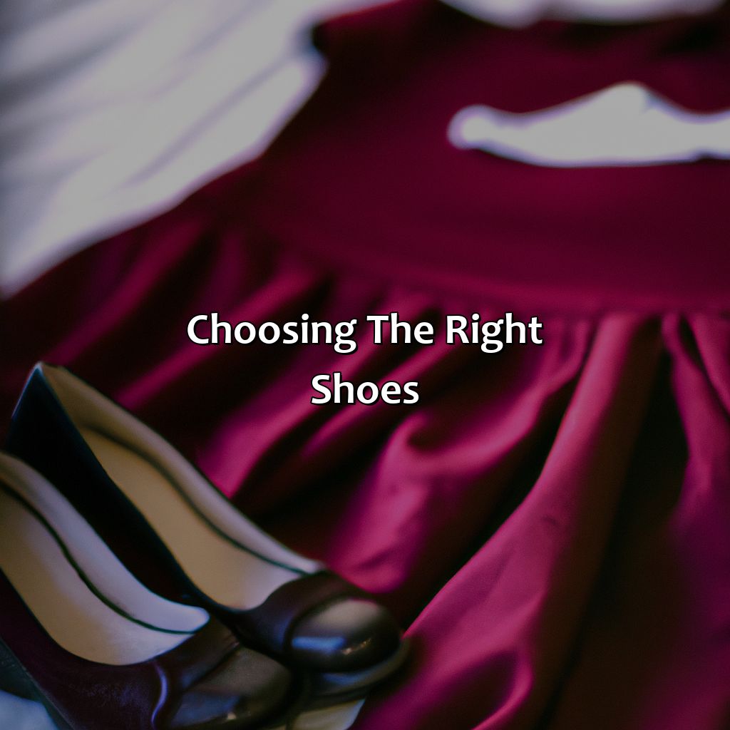 Choosing The Right Shoes  - What Color Shoes To Wear With Burgundy Dress, 