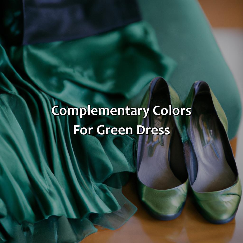 Complementary Colors For Green Dress  - What Color Shoes To Wear With Green Dress, 