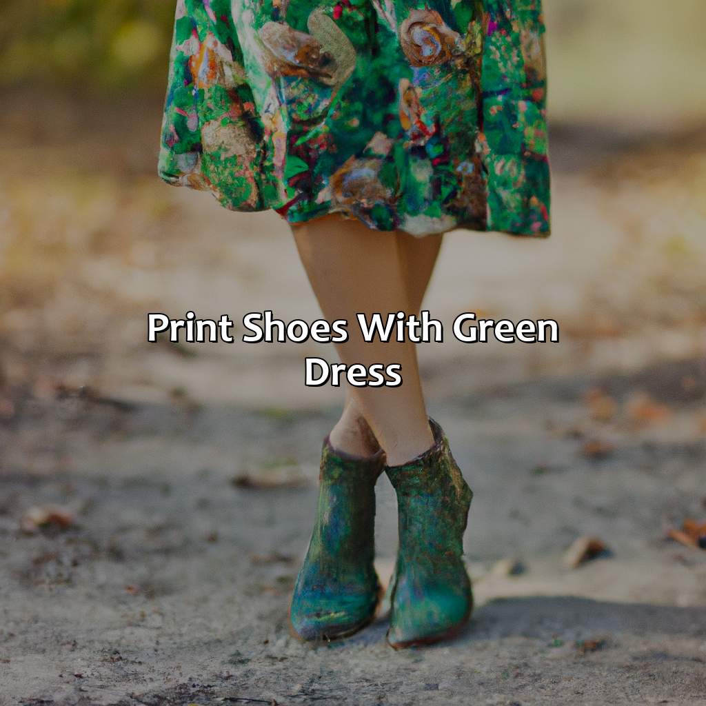 Print Shoes With Green Dress  - What Color Shoes To Wear With Green Dress, 