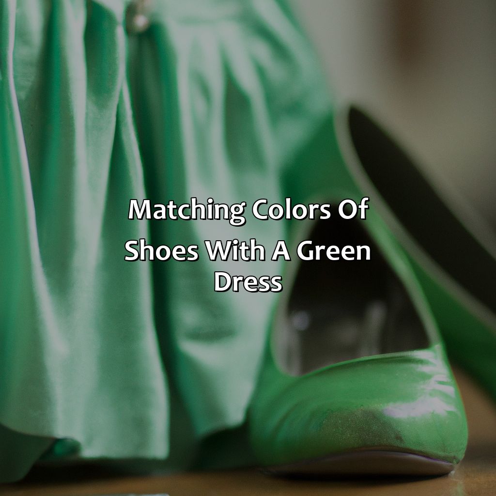 Matching Colors Of Shoes With A Green Dress  - What Color Shoes To Wear With Green Dress, 