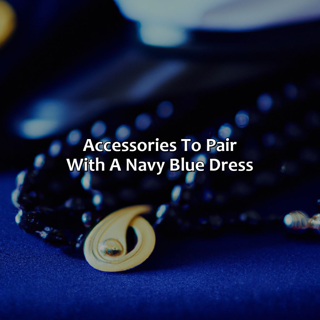 Accessories To Pair With A Navy Blue Dress  - What Color Shoes To Wear With Navy Blue Dress, 