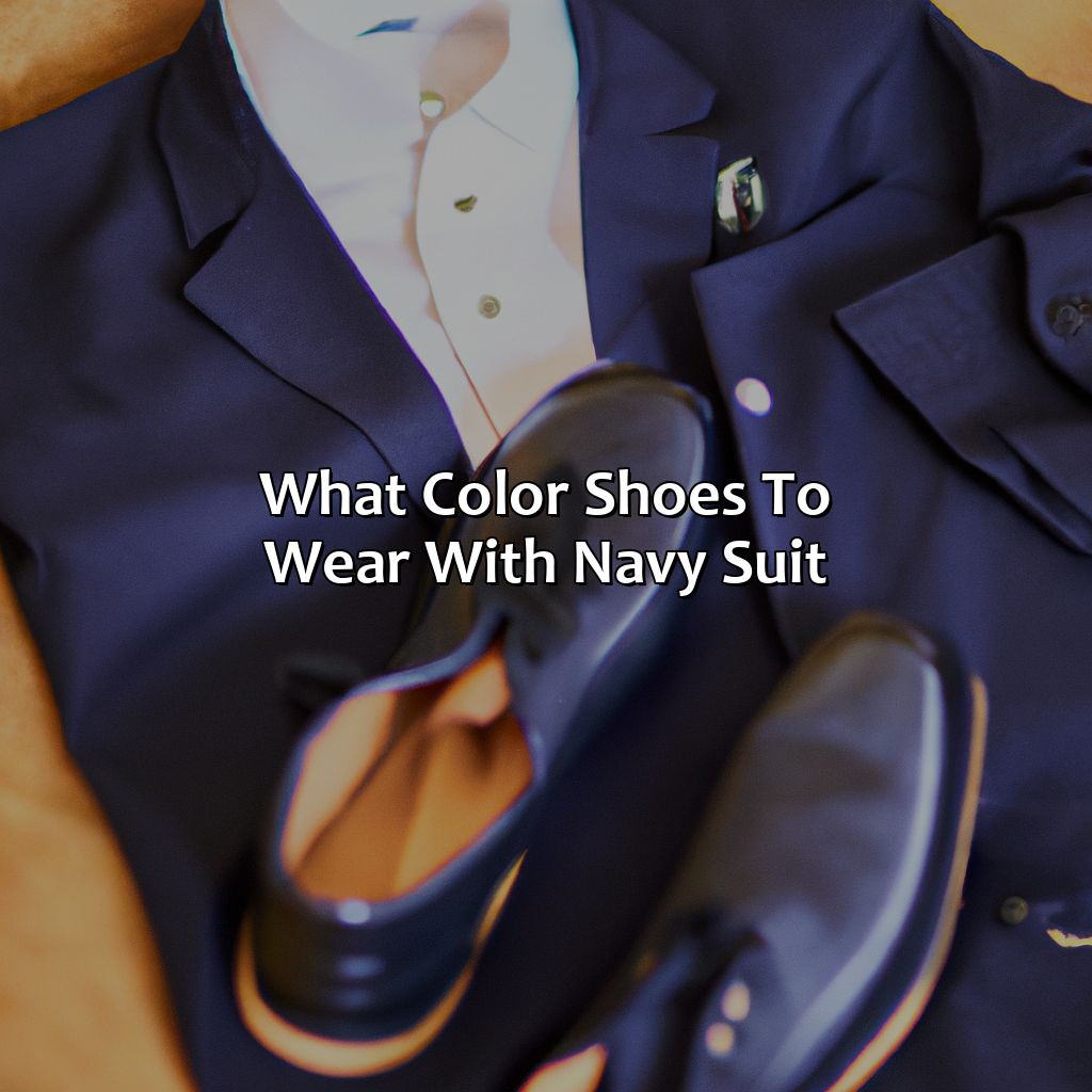 What Color Shoes To Wear With Navy Suit - colorscombo.com