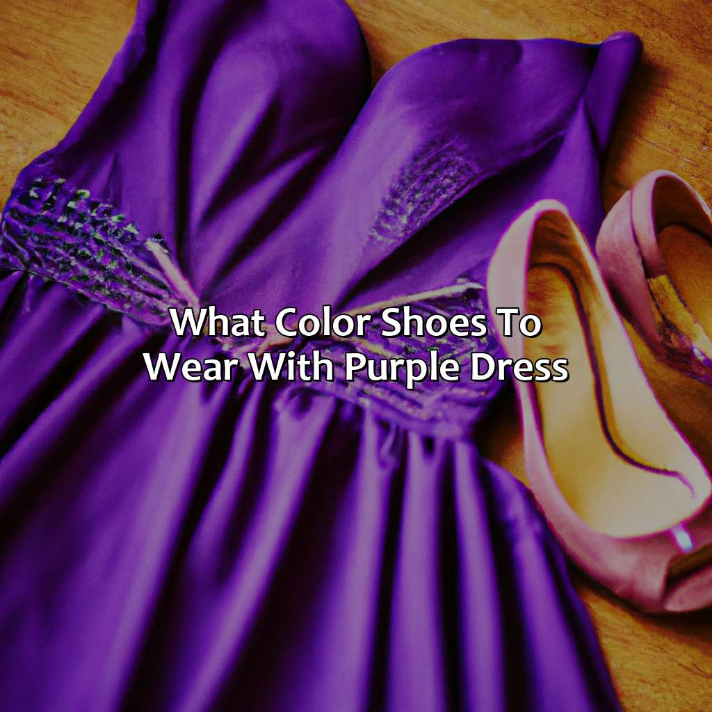 What Color Shoes To Wear With Purple Dress - colorscombo.com