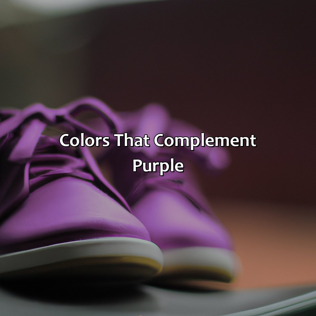 Colors That Complement Purple  - What Color Shoes To Wear With Purple Dress, 