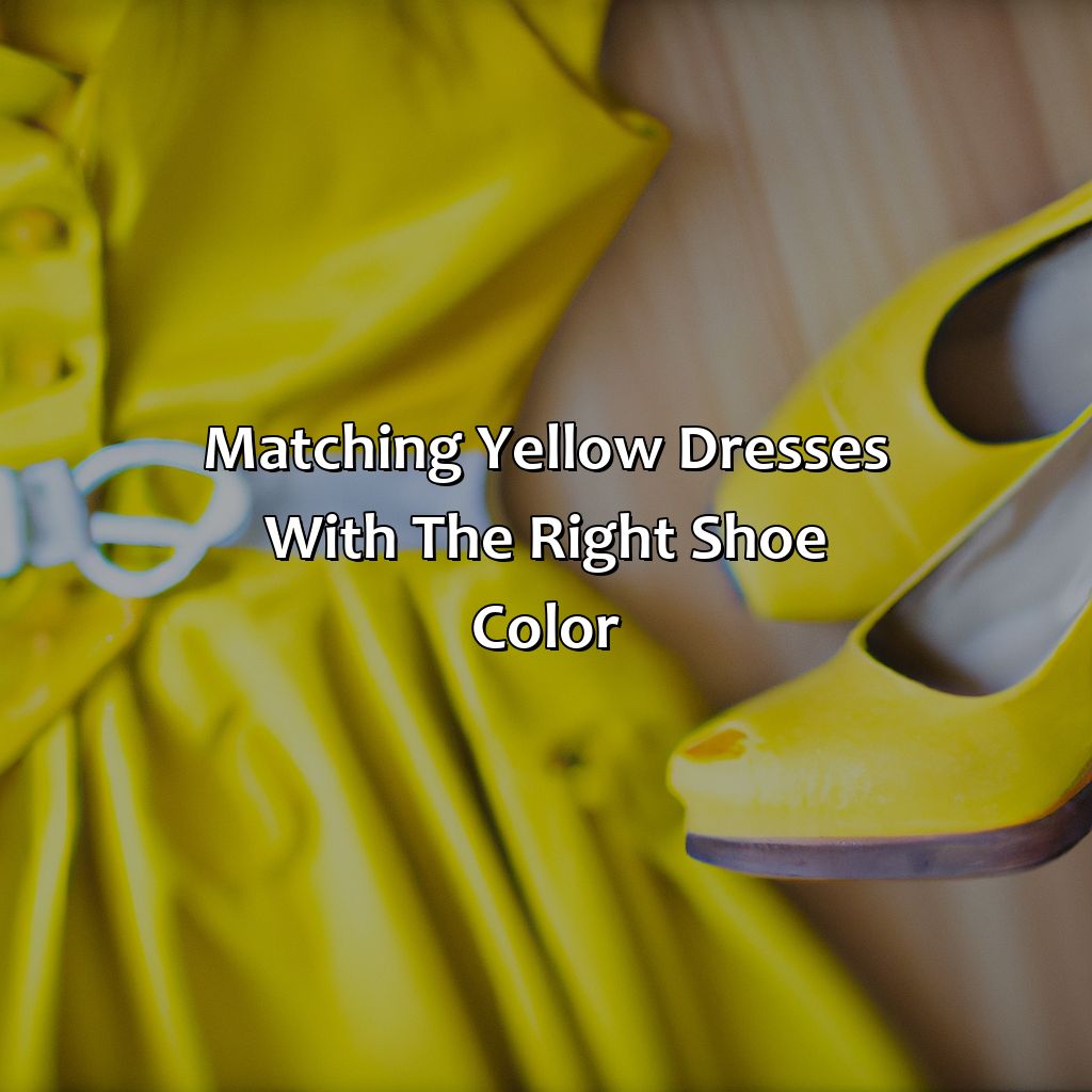 What Color Shoes To Wear With Yellow Dress - colorscombo.com