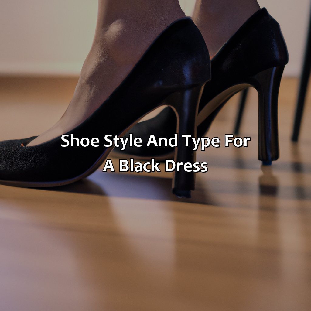 Shoe Style And Type For A Black Dress  - What Color Shoes With Black Dress, 
