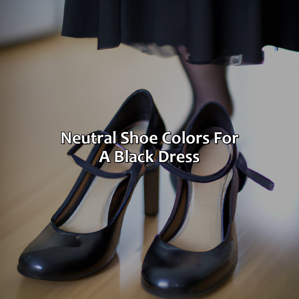 Neutral Shoe Colors For A Black Dress  - What Color Shoes With Black Dress, 