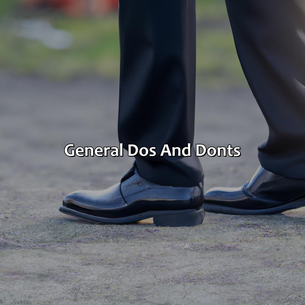 General Do’S And Don