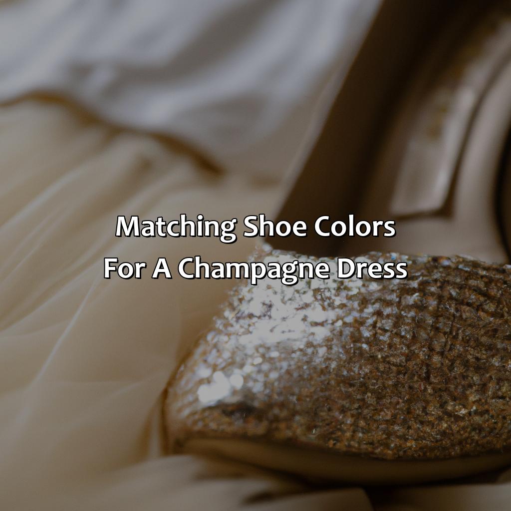 What Color Shoes With Champagne Dress - colorscombo.com