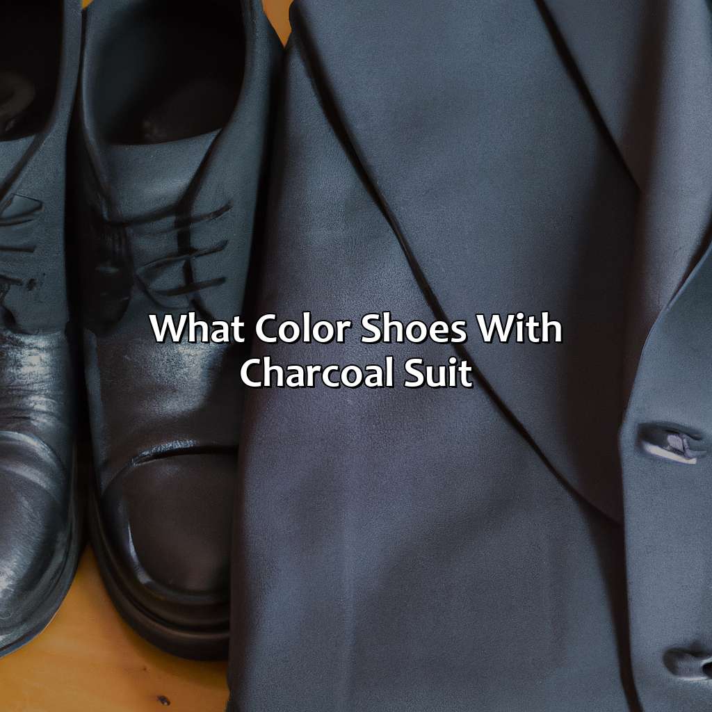What Color Shoes With Charcoal Suit - colorscombo.com