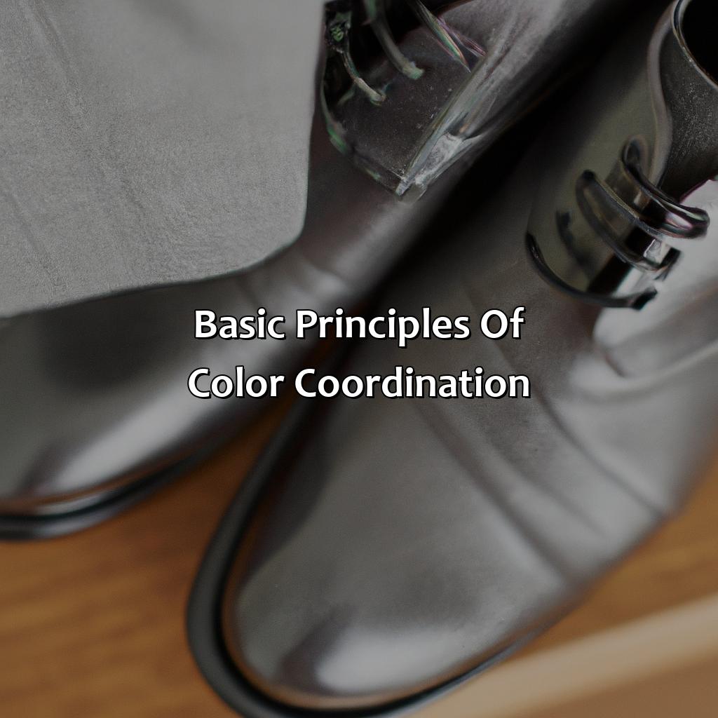 Basic Principles Of Color Coordination  - What Color Shoes With Gray Suit, 