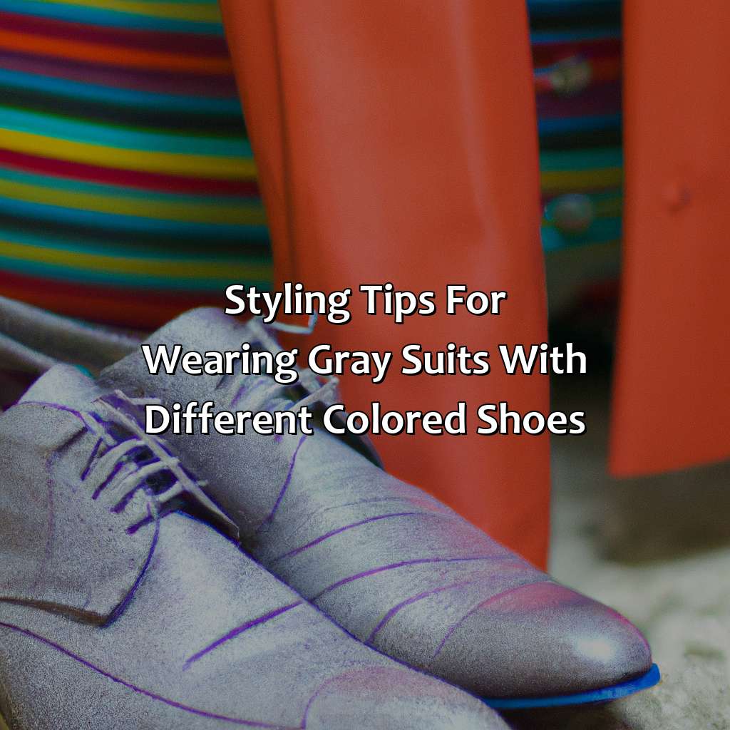 Styling Tips For Wearing Gray Suits With Different Colored Shoes  - What Color Shoes With Gray Suit, 