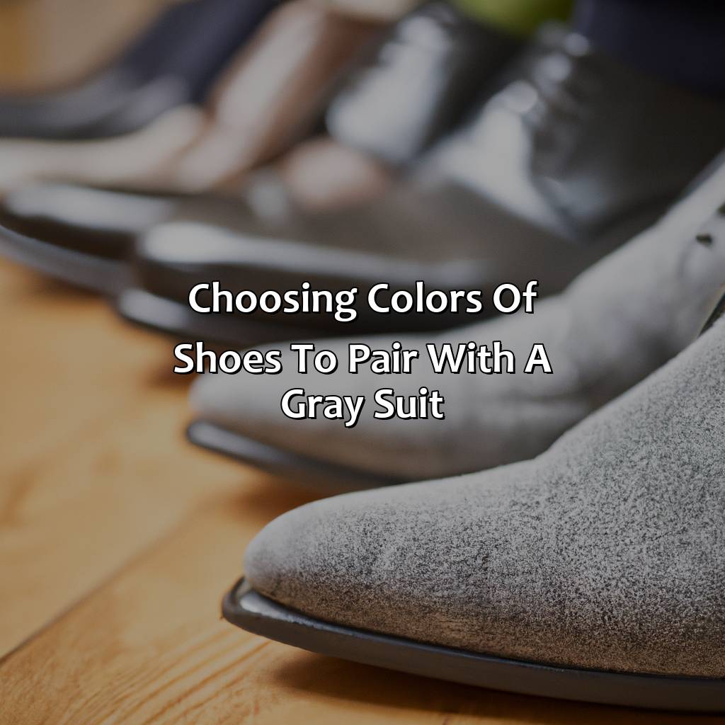 Choosing Colors Of Shoes To Pair With A Gray Suit  - What Color Shoes With Gray Suit, 