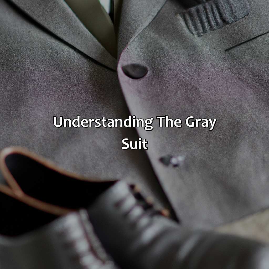 Understanding The Gray Suit  - What Color Shoes With Gray Suit, 