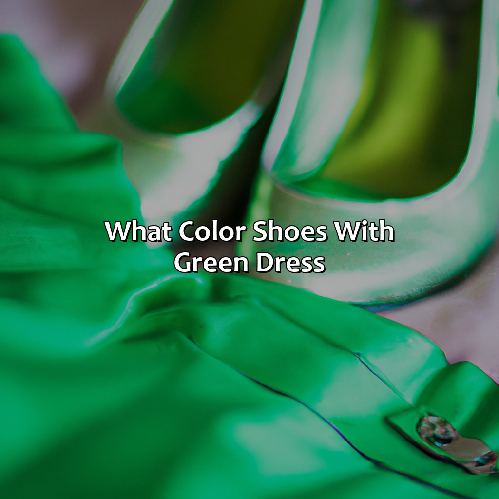 What Color Shoes With Green Dress - colorscombo.com