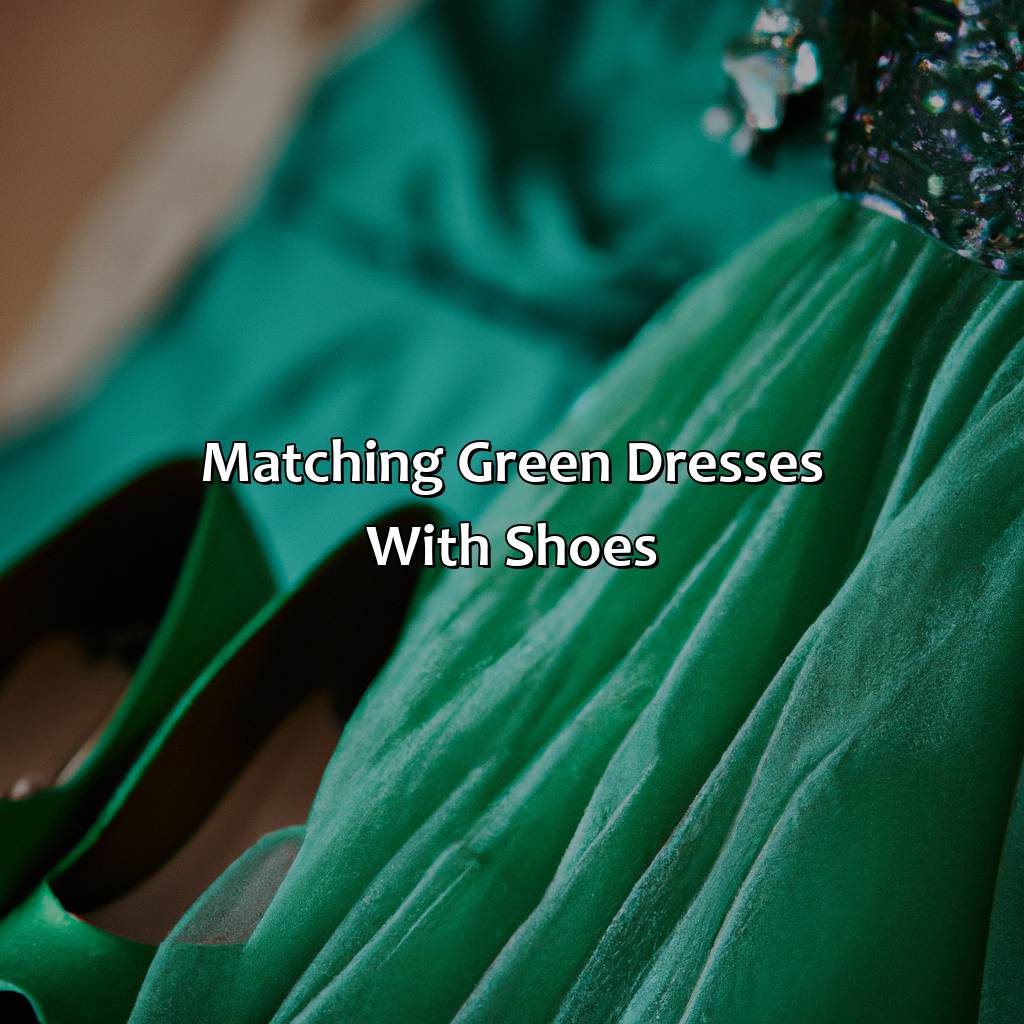 Matching Green Dresses With Shoes  - What Color Shoes With Green Dress, 
