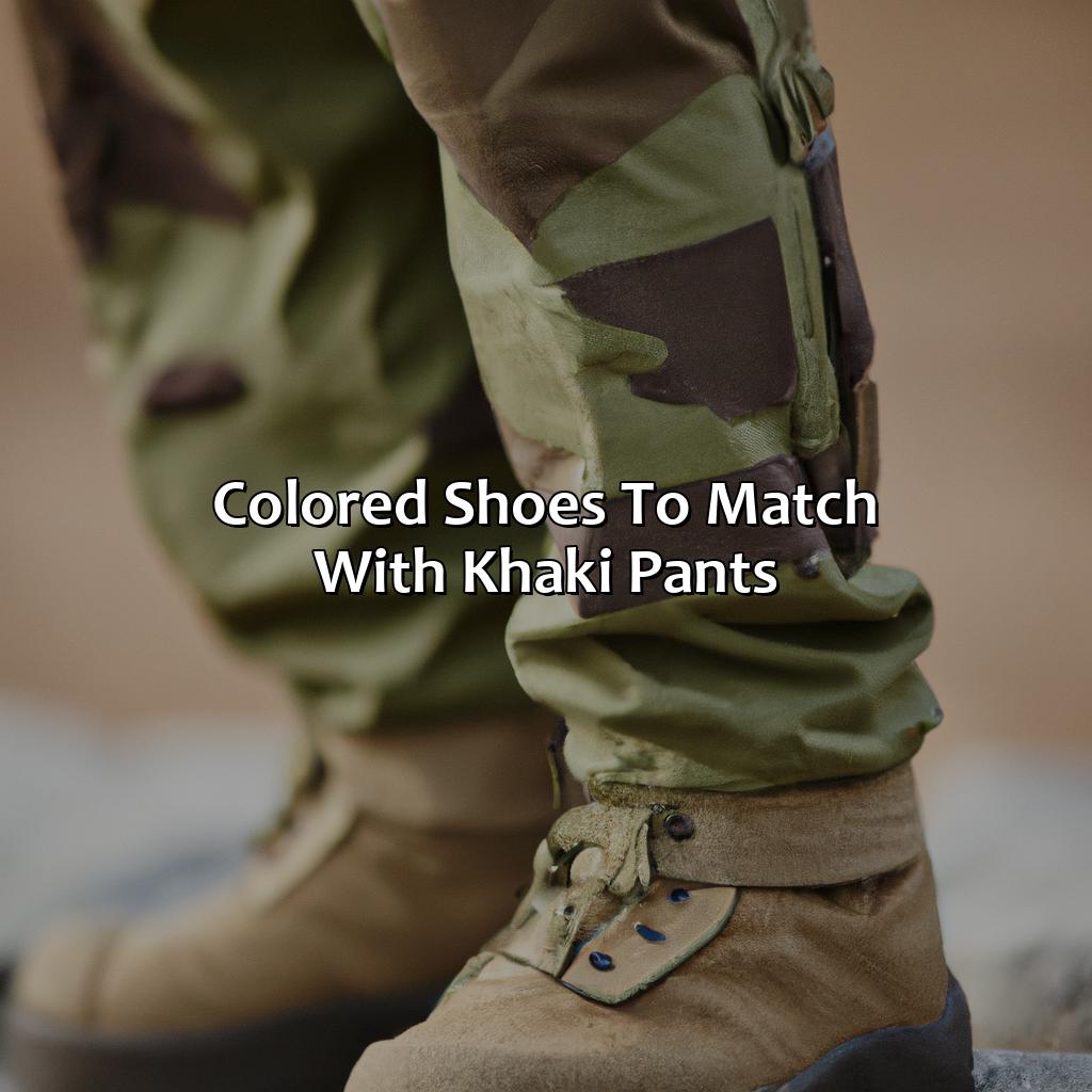 Colored Shoes To Match With Khaki Pants  - What Color Shoes With Khaki Pants, 