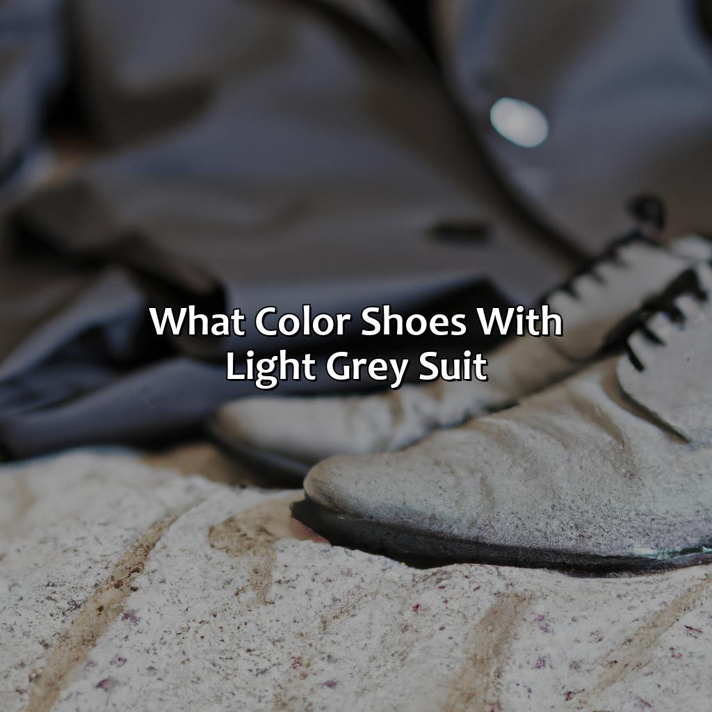 What Color Shoes With Light Grey Suit - colorscombo.com