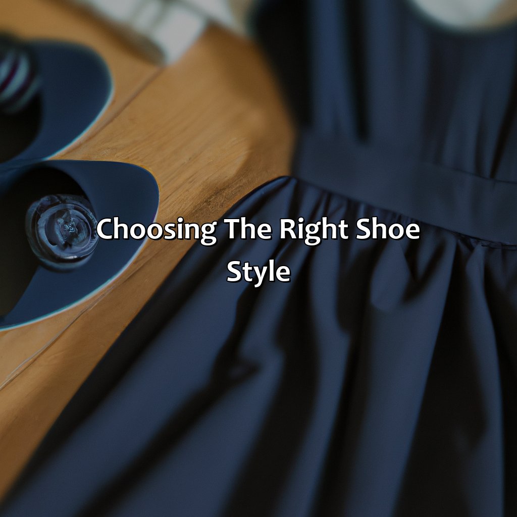 Choosing The Right Shoe Style  - What Color Shoes With Navy Dress, 
