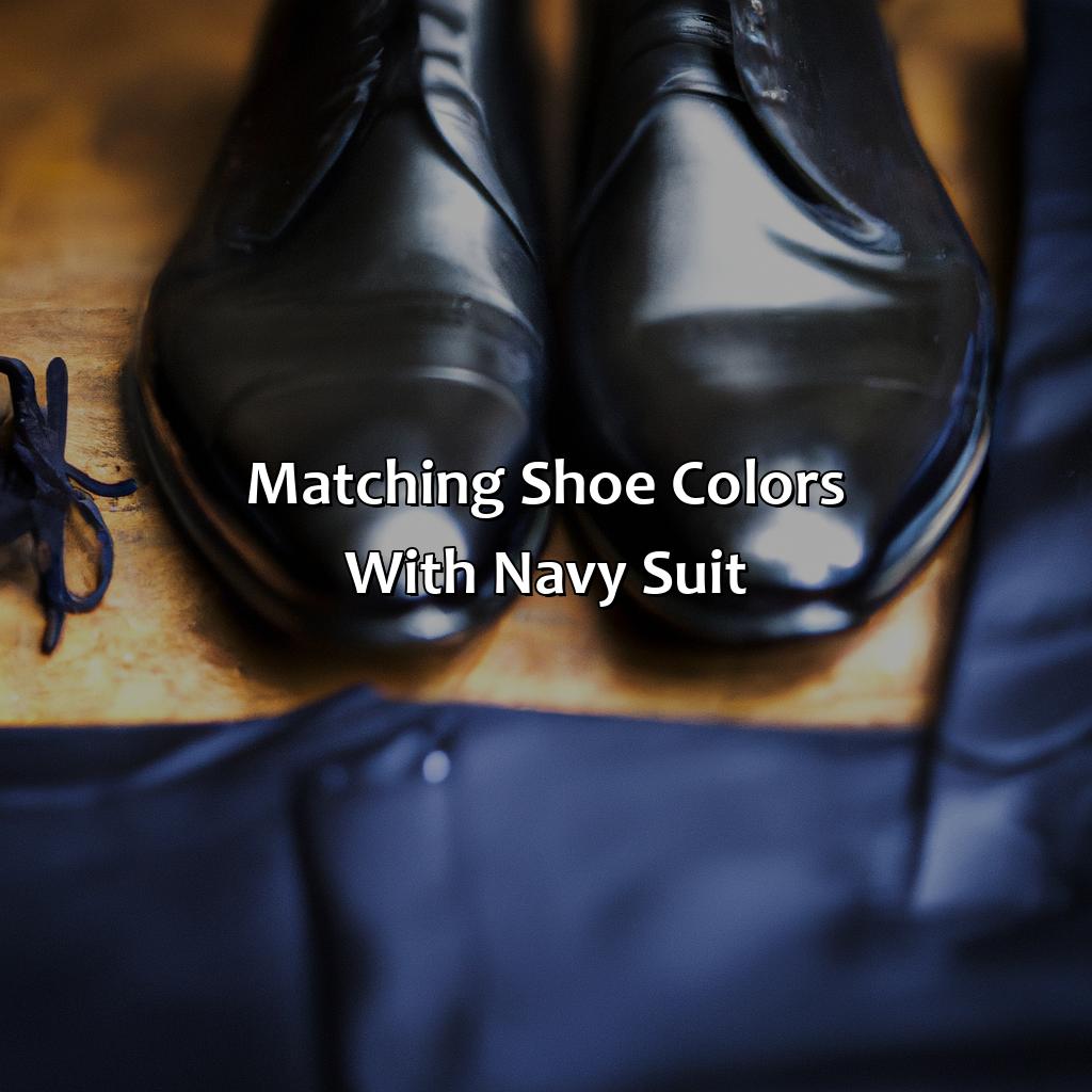 Matching Shoe Colors With Navy Suit  - What Color Shoes With Navy Suit, 