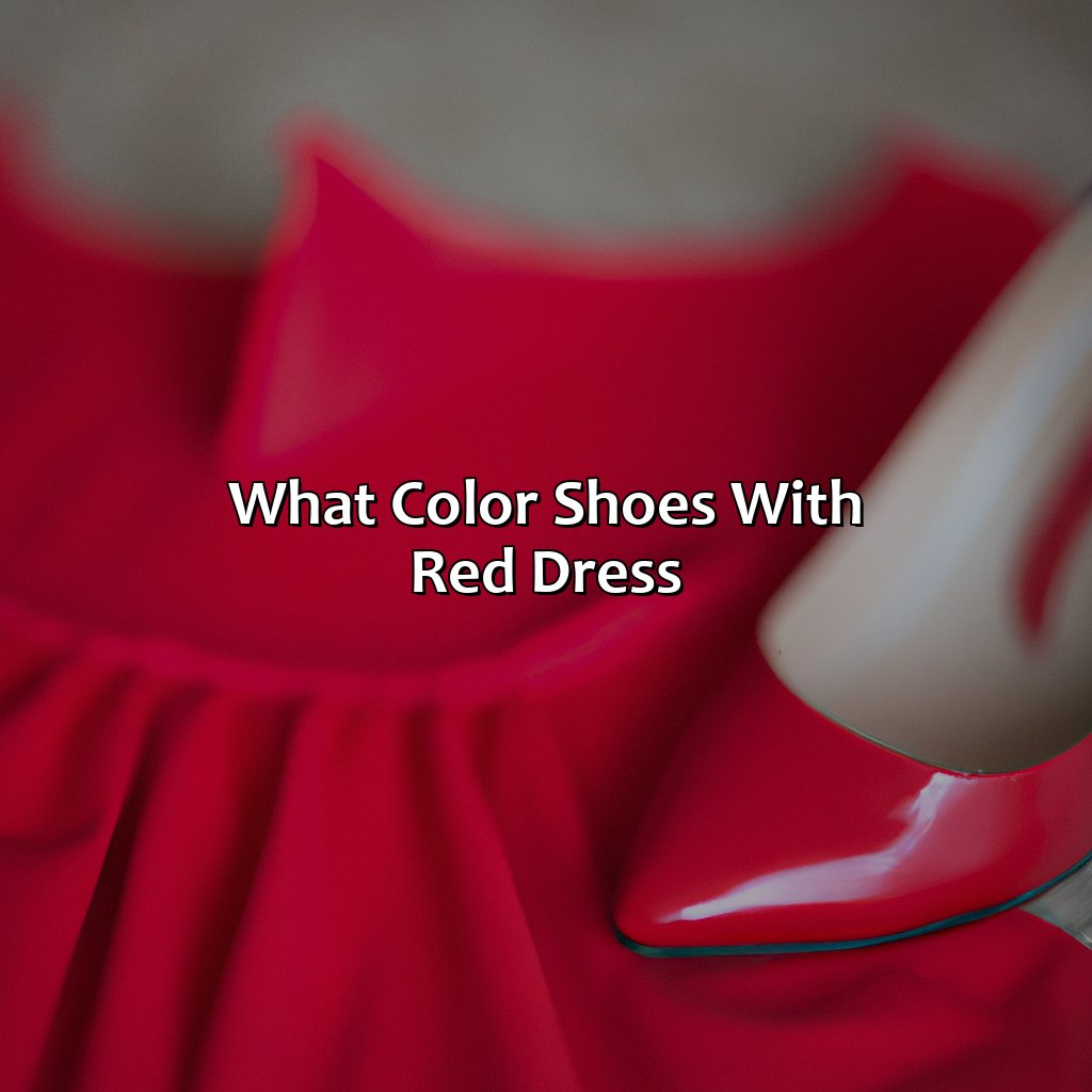 What Color Shoes With Red Dress - colorscombo.com