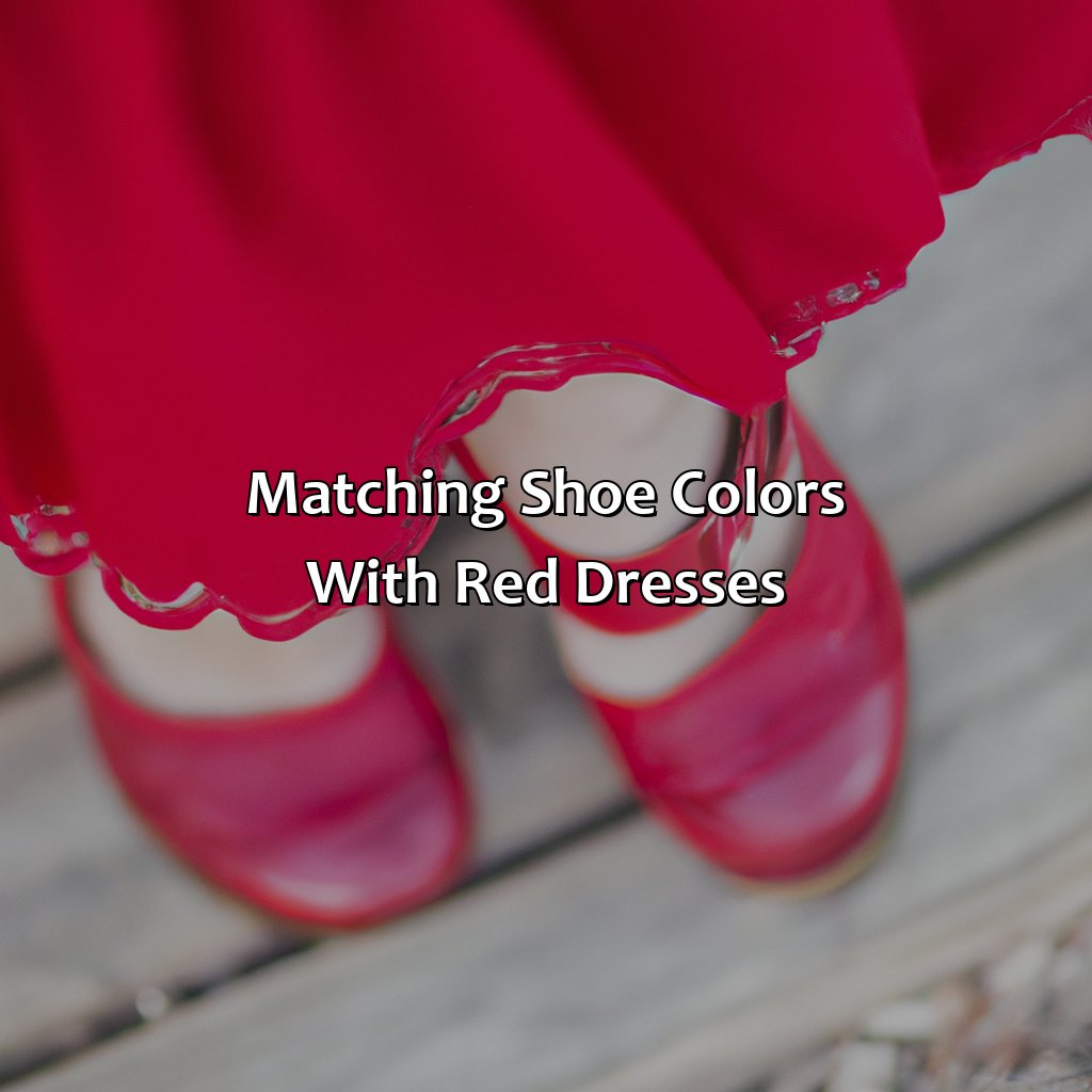 Matching Shoe Colors With Red Dresses  - What Color Shoes With Red Dress, 