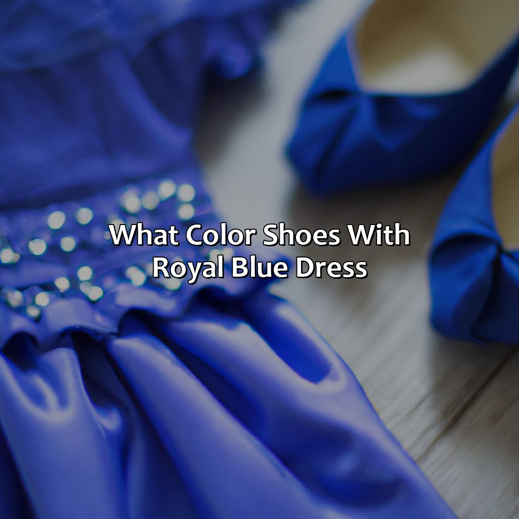 What Color Shoes With Royal Blue Dress - colorscombo.com