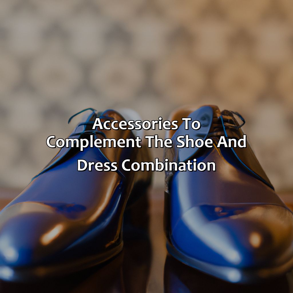 Accessories To Complement The Shoe And Dress Combination  - What Color Shoes With Royal Blue Dress, 