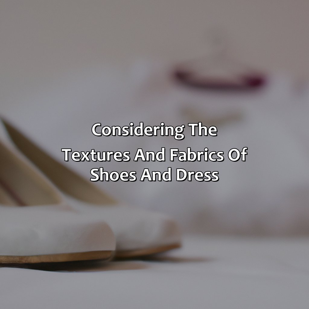 Considering The Textures And Fabrics Of Shoes And Dress  - What Color Shoes With White Dress, 