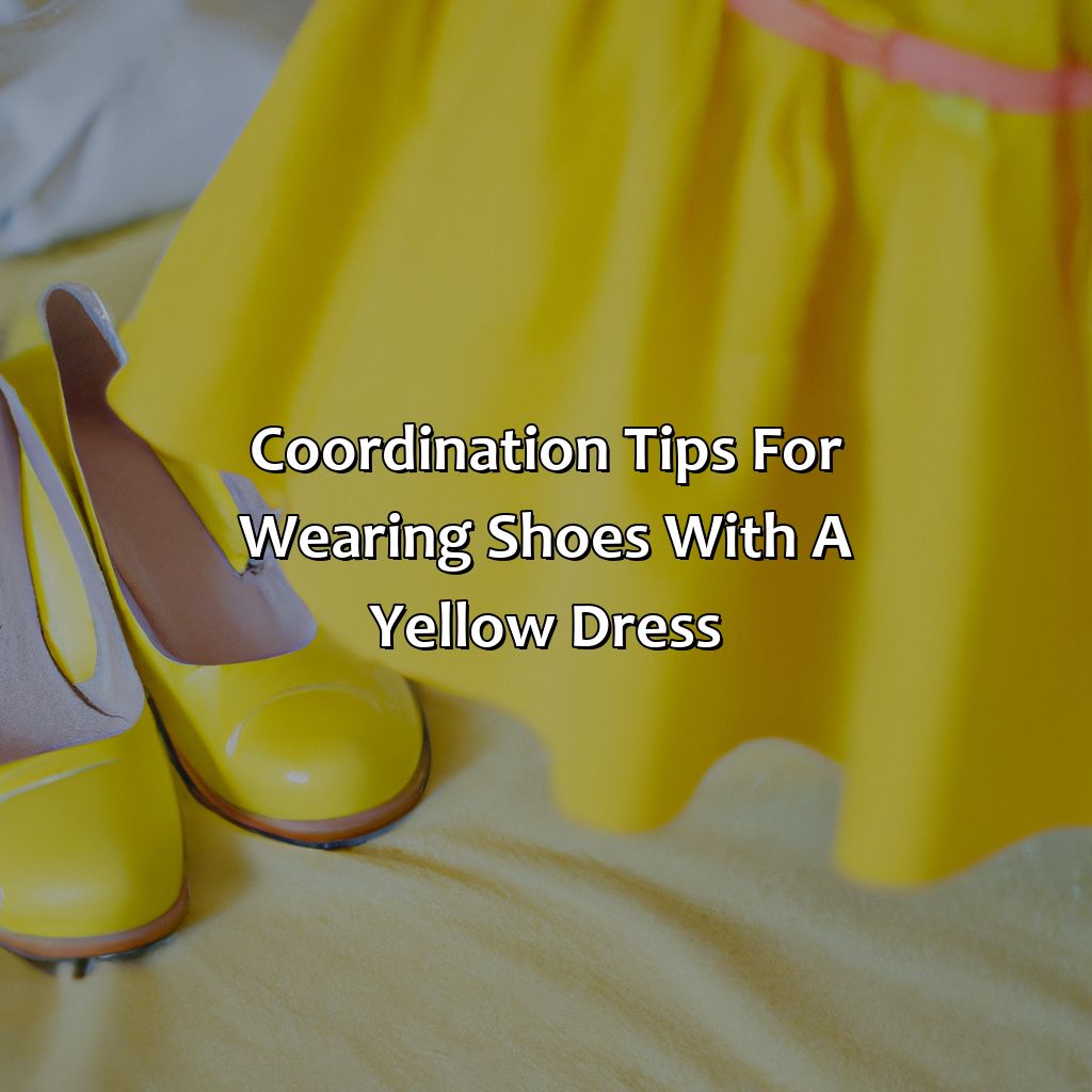 Coordination Tips For Wearing Shoes With A Yellow Dress  - What Color Shoes With Yellow Dress, 