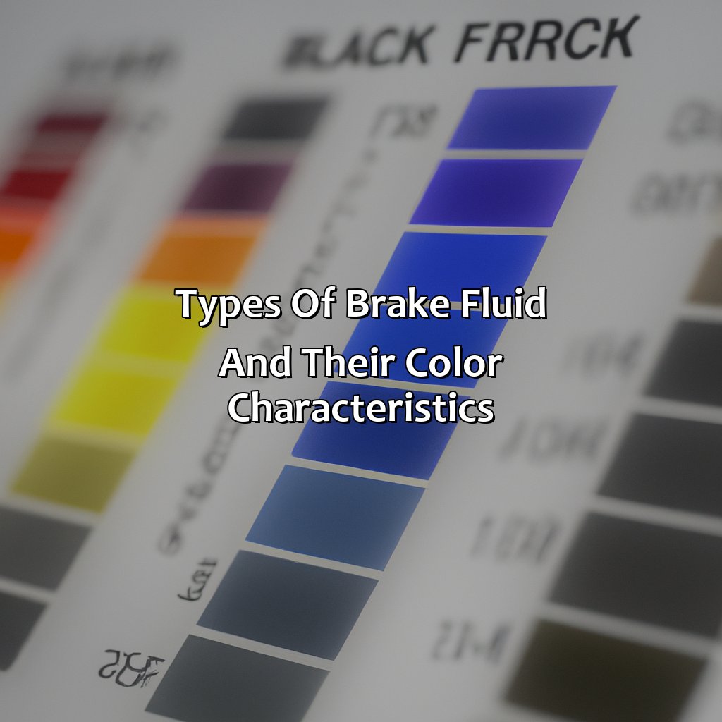 Types Of Brake Fluid And Their Color Characteristics  - What Color Should Brake Fluid Be, 