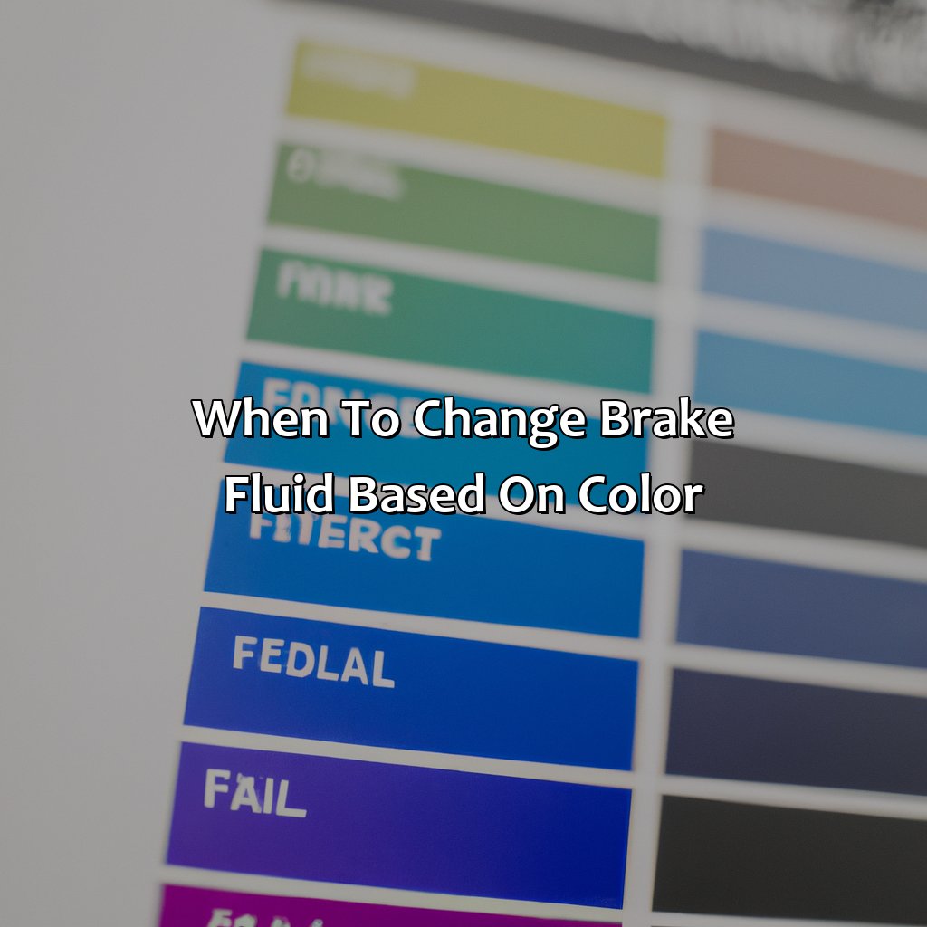 When To Change Brake Fluid Based On Color  - What Color Should Brake Fluid Be, 