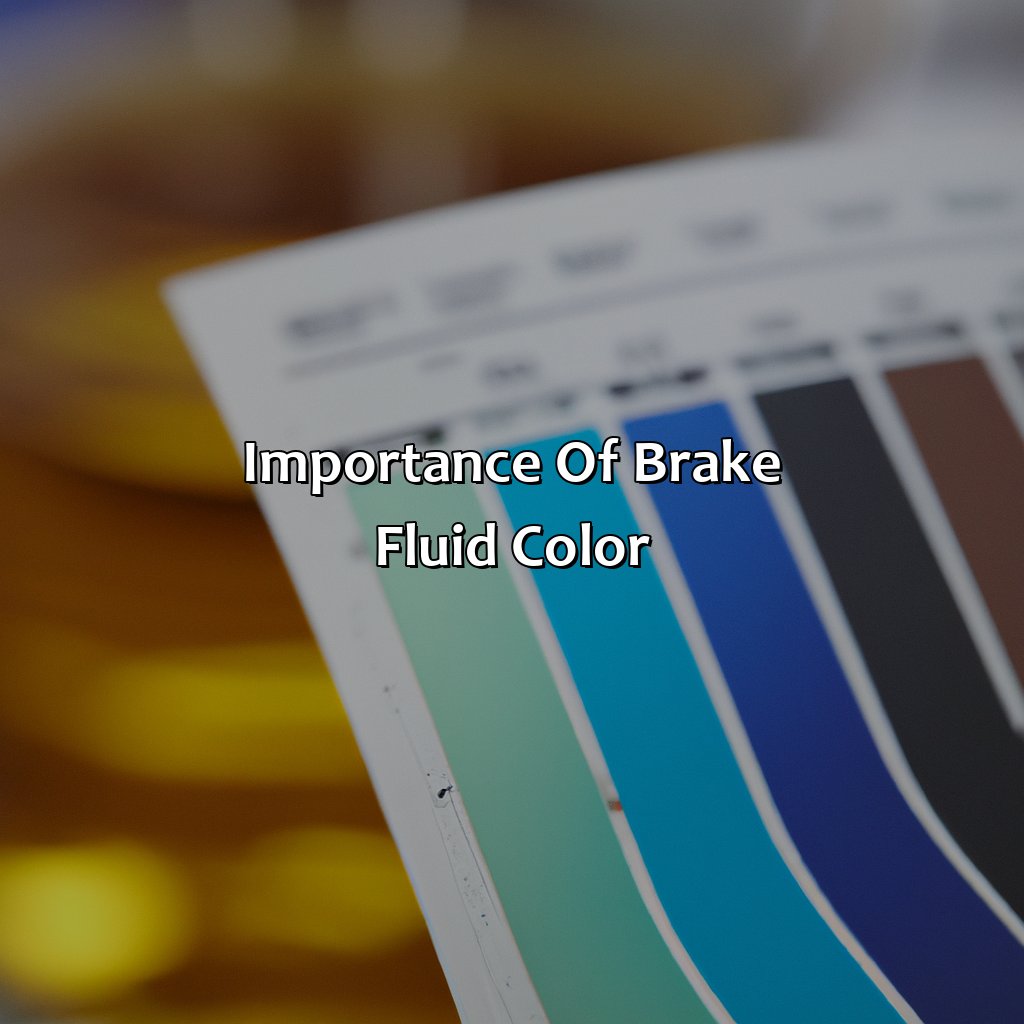 Importance Of Brake Fluid Color  - What Color Should Brake Fluid Be, 