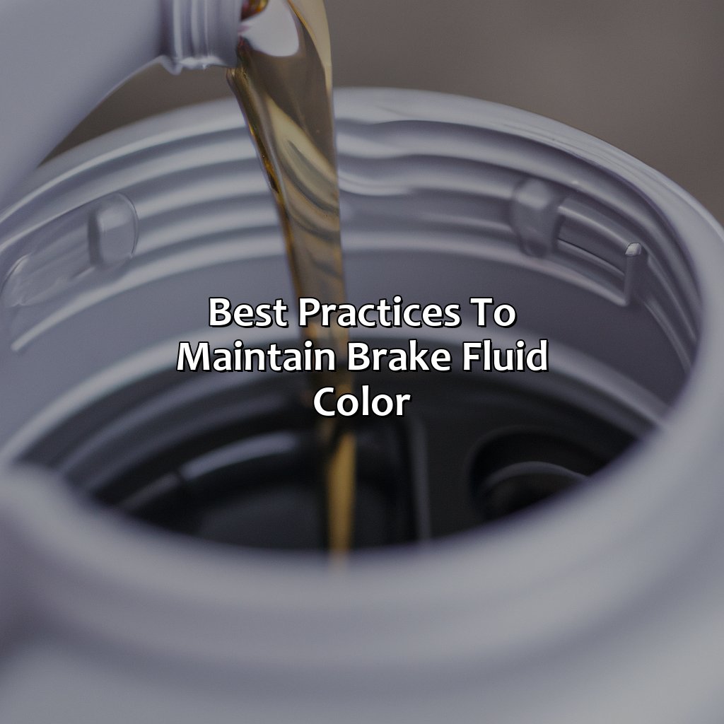 Best Practices To Maintain Brake Fluid Color  - What Color Should Brake Fluid Be, 