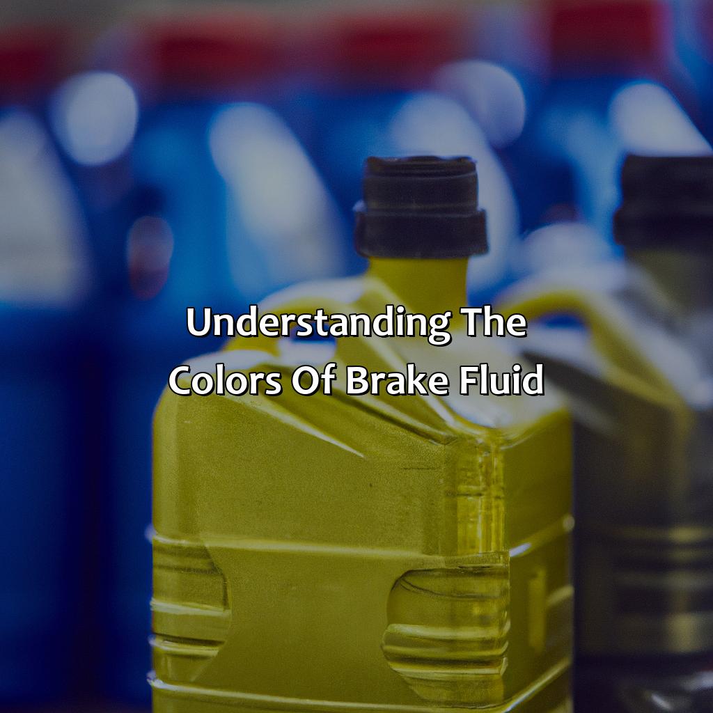 Understanding The Colors Of Brake Fluid  - What Color Should Brake Fluid Be, 
