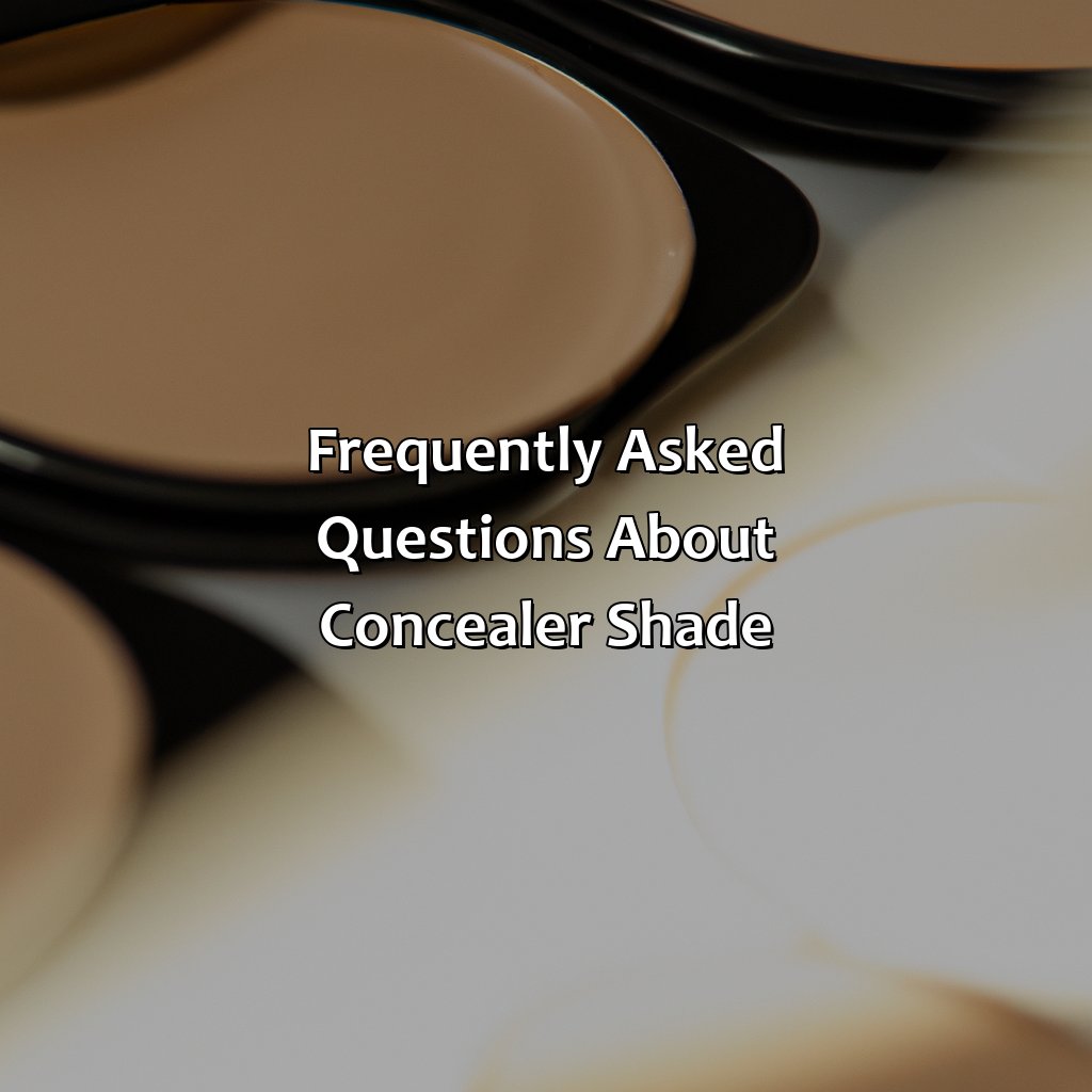 Frequently Asked Questions About Concealer Shade  - What Color Should Concealer Be, 