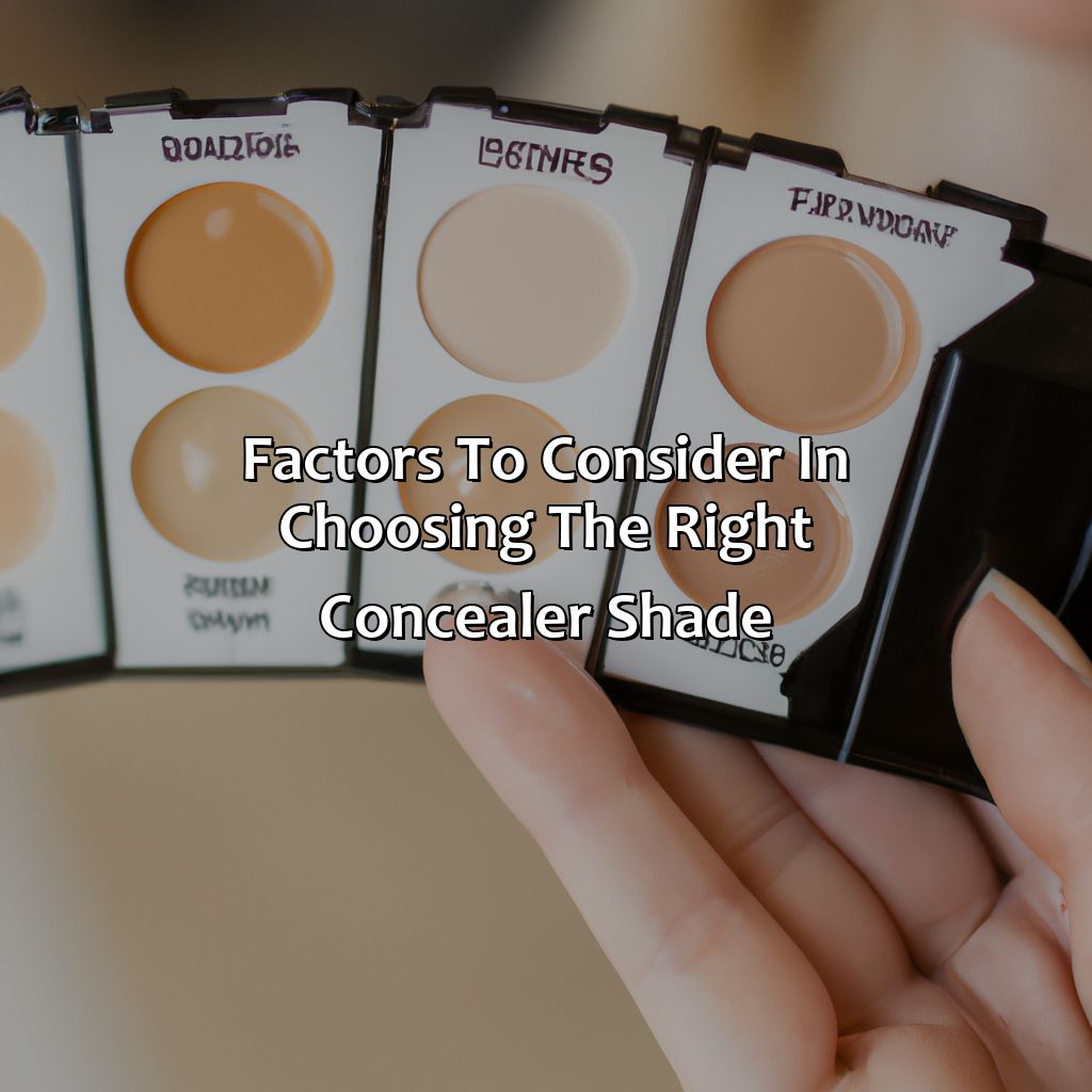 Factors To Consider In Choosing The Right Concealer Shade  - What Color Should Concealer Be, 