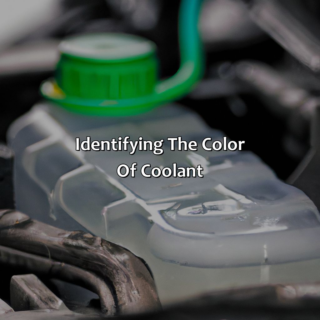 Identifying The Color Of Coolant  - What Color Should Coolant Be, 