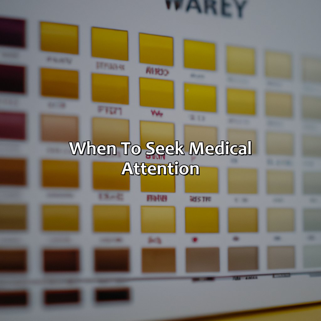When To Seek Medical Attention  - What Color Should Ear Wax Be, 
