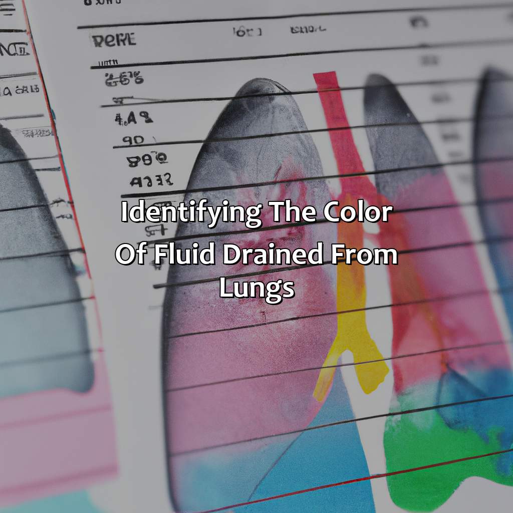 Identifying The Color Of Fluid Drained From Lungs  - What Color Should Fluid Drained From Lungs Be, 