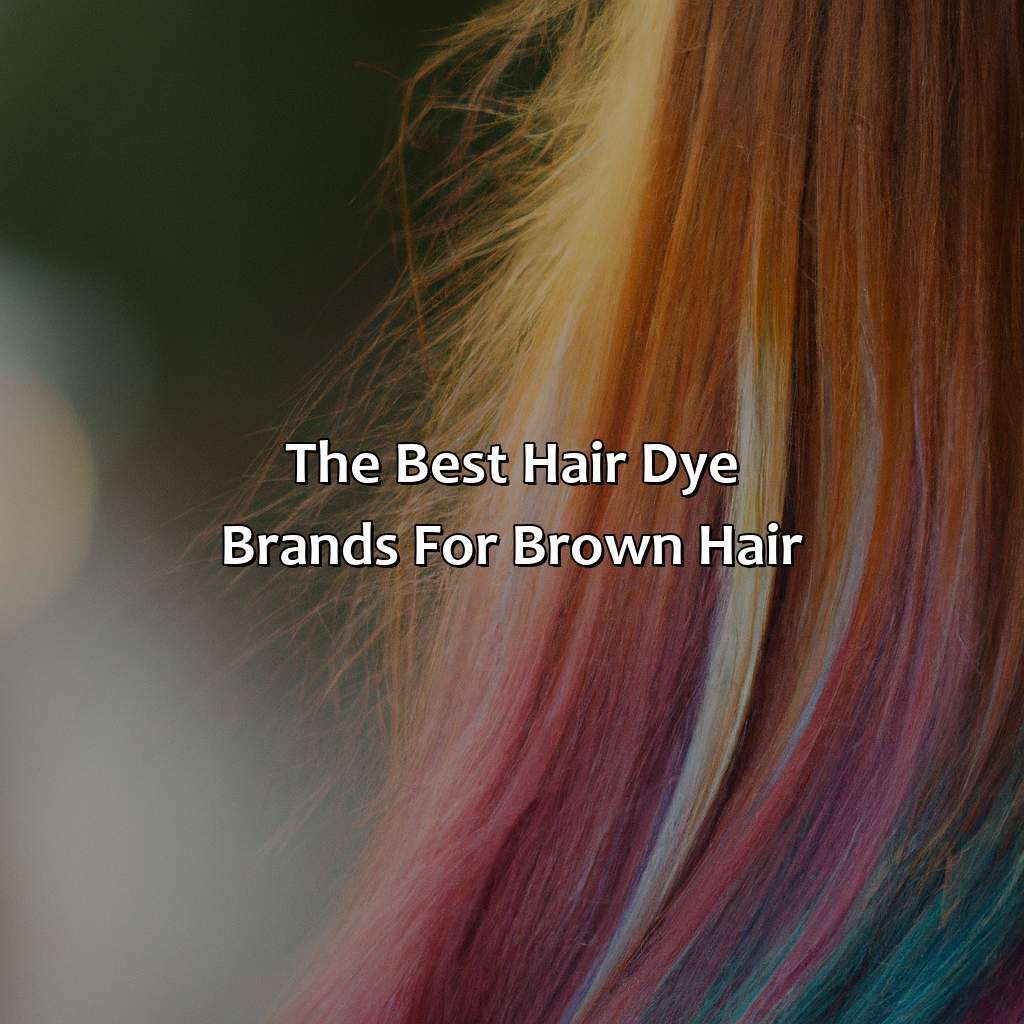 The Best Hair Dye Brands For Brown Hair  - What Color Should I Dye My Brown Hair, 